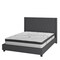 Flash Furniture Queen Size Dk Gray Fabric Platform Bed & Mattress HG-BM10-47-GG - alternate 7